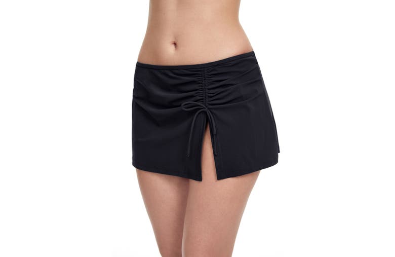 PROFILE BY GOTTEX PROFILE BY GOTTEX TUTTI FRUTTI SIDE SLIT SKIRT SWIM BOTTOM