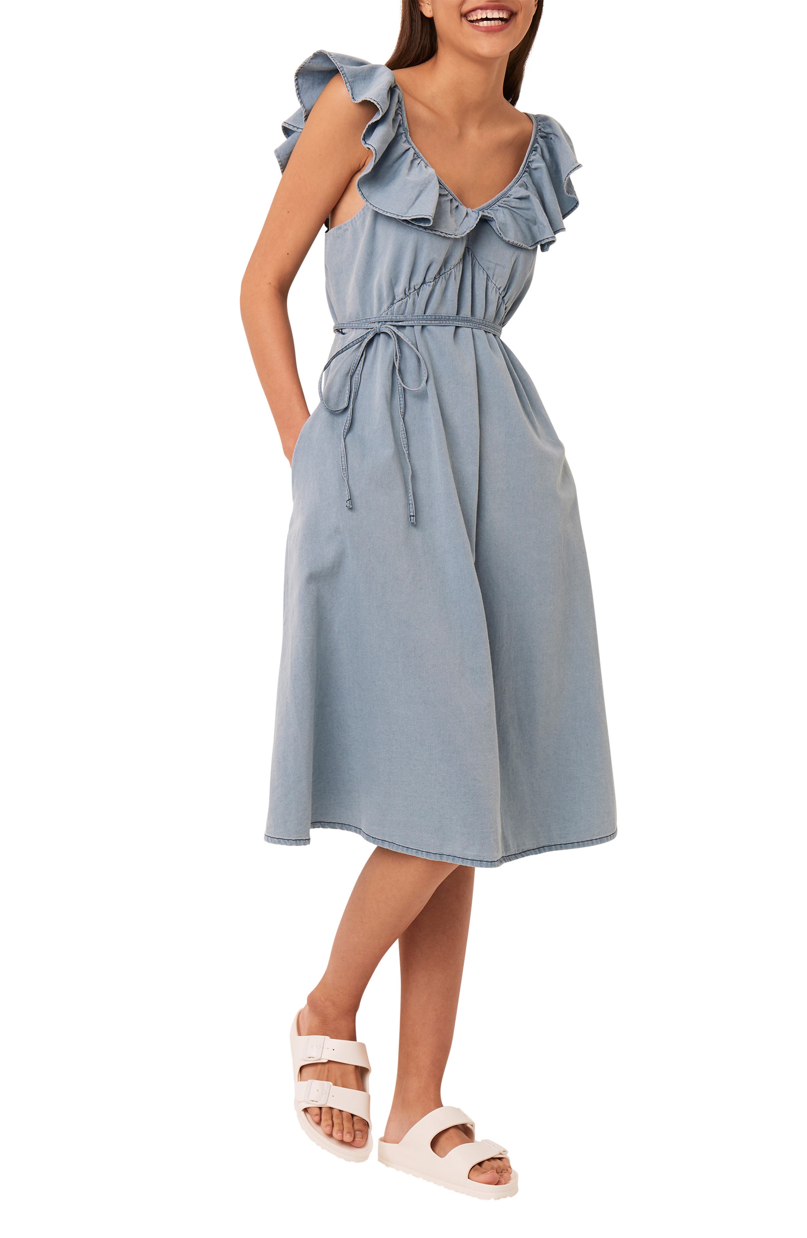 french connection chambray dress