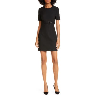 A.l.c. Elaine Belted Minidress, Black