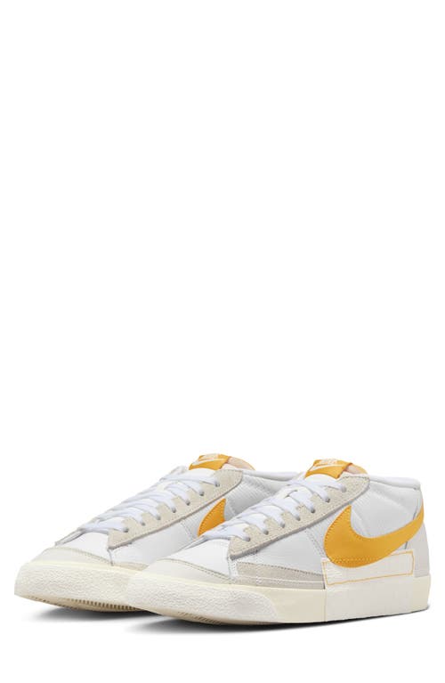 Shop Nike Blazer Low Pro Club Sneaker In White/phantom/gold