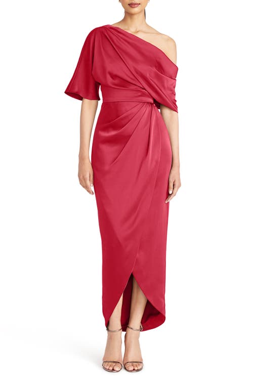 Theia Rayna Drape One-Shoulder Gown at Nordstrom,
