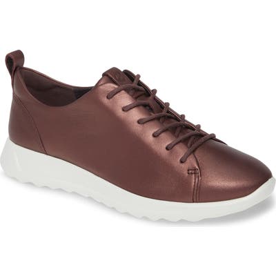 Ecco Flexure Running Shoe, Burgundy
