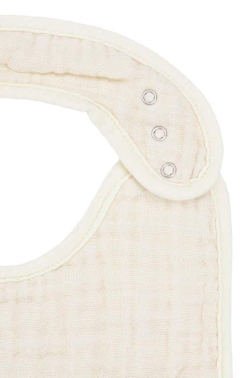 Little Unicorn 3-pack Classic Cotton Muslin Bibs In Fern 2