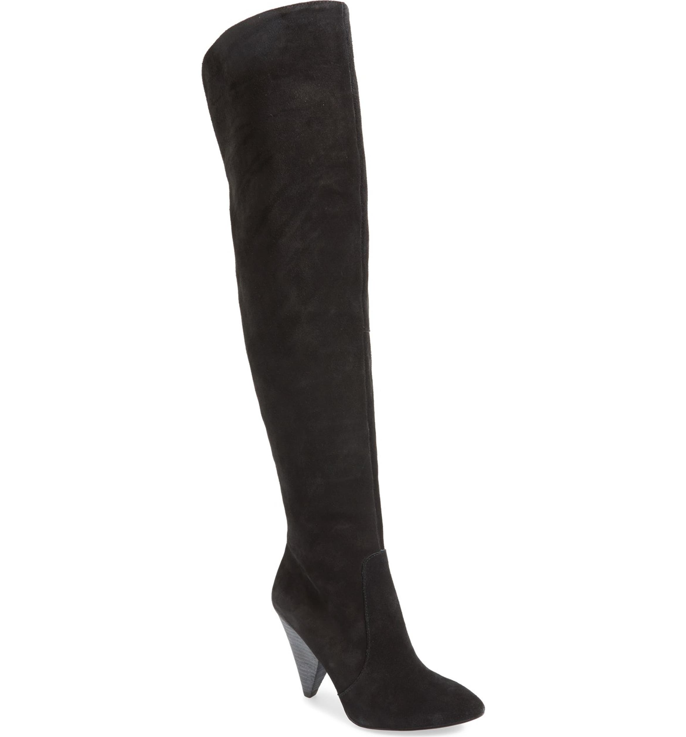 Vince Camuto 'Hollie' Over the Knee Pointy Toe Suede Boot (Women ...