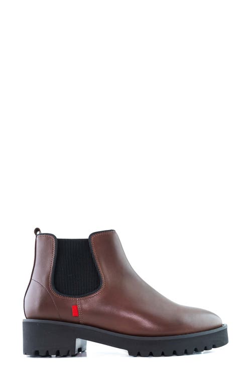 Marc Joseph New York Queensboro Chelsea Boot In Dark Walnut Napa