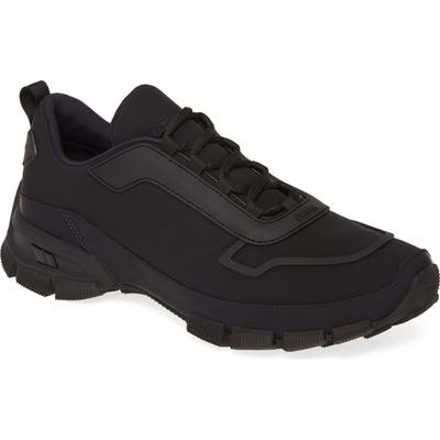 Prada Technical Sneaker, Black
