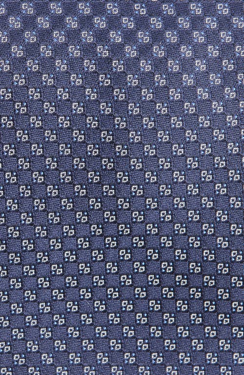 Shop Ralph Lauren Purple Label Bond St. Solid Silk Tie In Navy