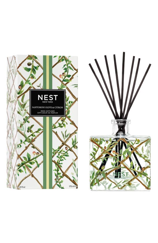 Shop Nest New York Santorini Olive & Citron Specialty Reed Diffuser