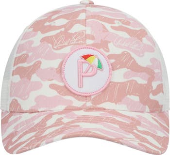 PUMA Men's Puma Pink Arnold Palmer Invitational Camo P Snapback Hat