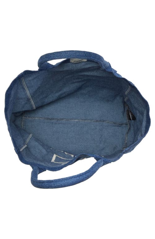 Isabel Marant Small Yenky Logo-embroidered Tote Bag In Blue