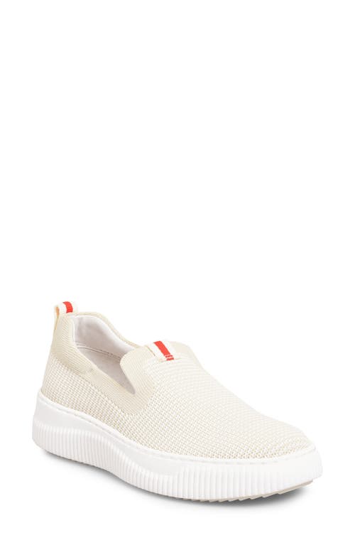 Frayda Slip-On Sneaker in Off White