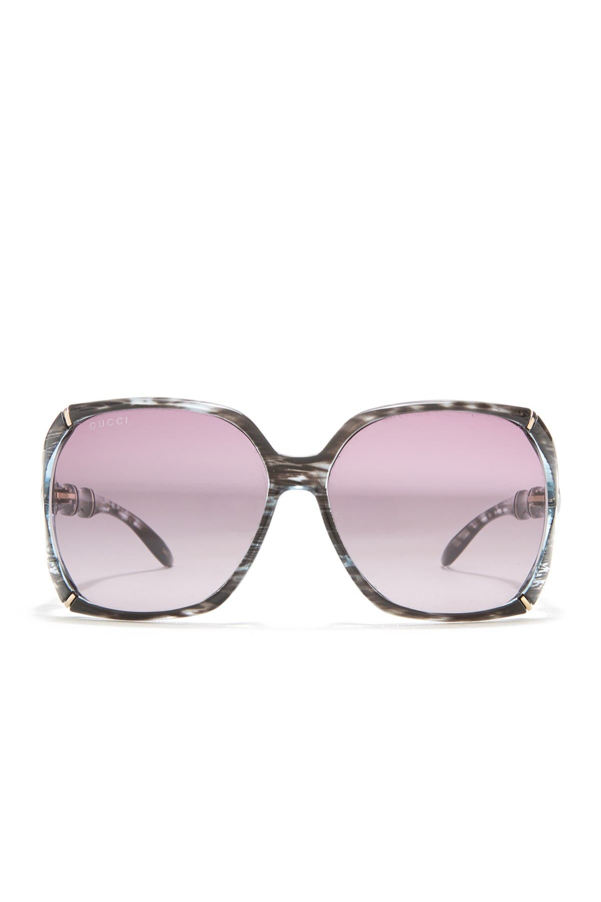 gucci 58mm oversized square sunglasses