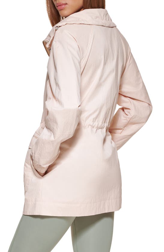 Levi's Cinch Waist Anorak Rain Jacket In Peach ModeSens