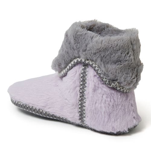 Dearfoams Beth Furry Bootie In Wisteria