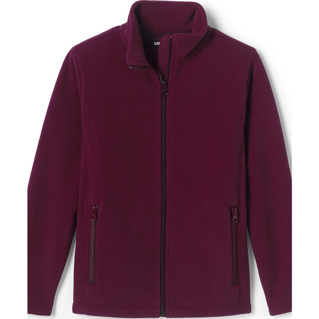 LANDS' END LANDS' END KIDS MID-WEIGHT FLEECE JACKET