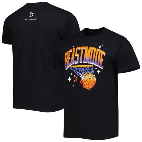 Men's Black Beast Mode Hoops T-Shirt