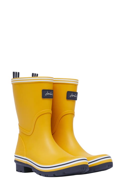 Size 10 Joules Coastal Rain Boot in Antique Gold at Nordstrom,