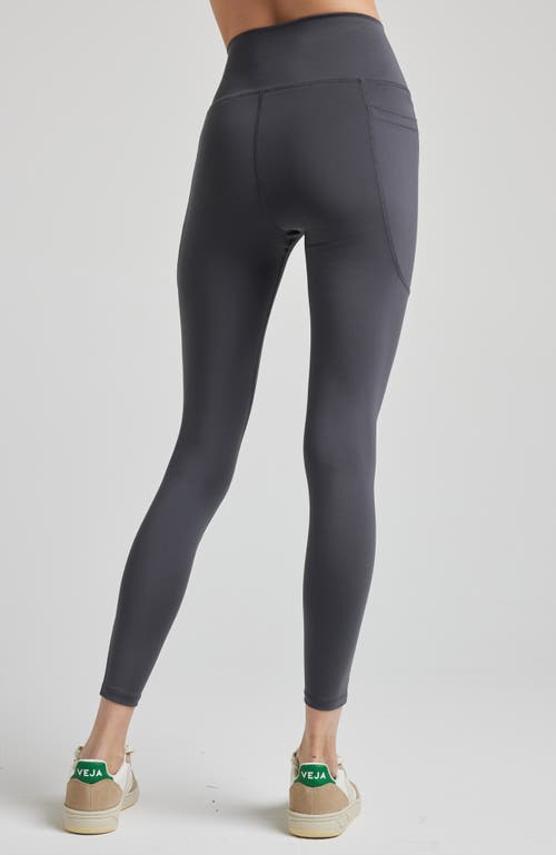 Shop Losano Essential Pocket Legging In Charcoal