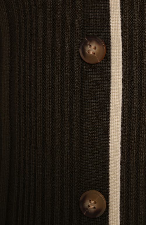 Petal And Pup Petal & Pup Alondra Rib Cardigan In Black