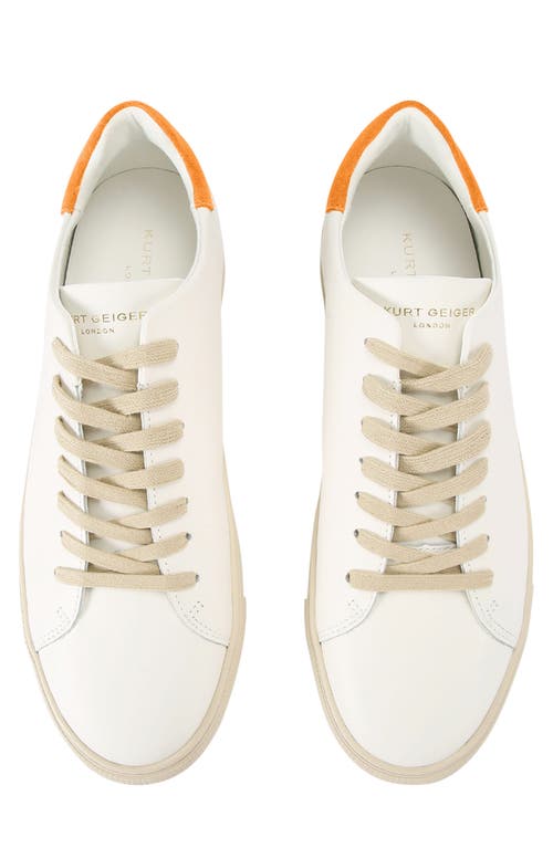 Shop Kurt Geiger London Lennon Low Top Sneaker In White