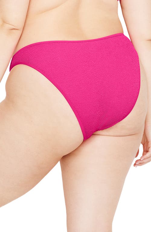 Shop Good American Always Fits Bikini Bottoms In Pink Glow002