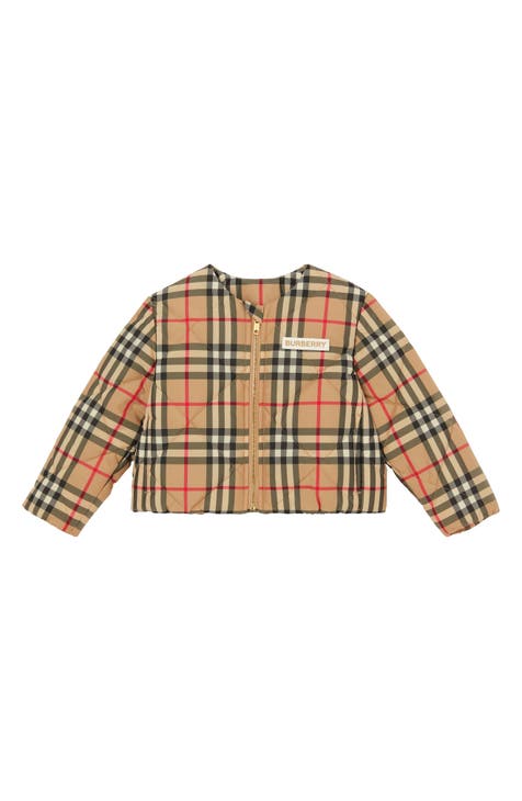 Burberry Baby's & Little Kid's Giaden Quilted Monogram Jacket on