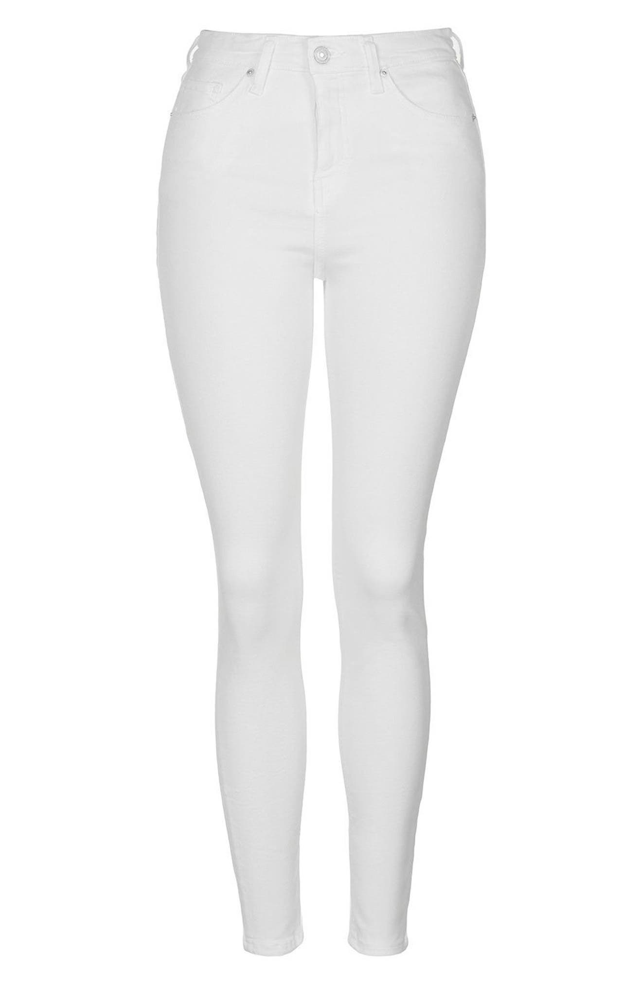 moto jamie high waist skinny jeans