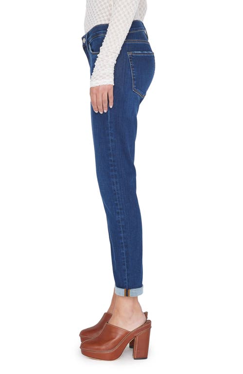 Shop Frame Le Garcon Straight Leg Jeans In Majesty