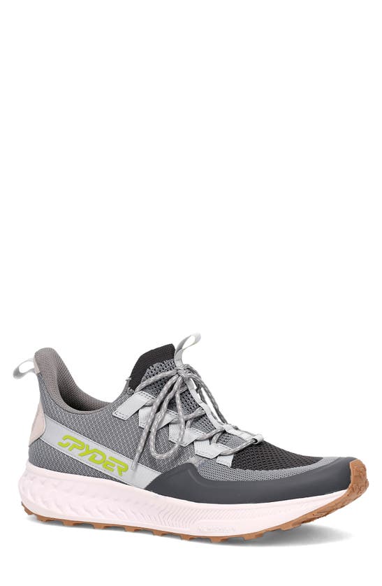 Shop Spyder Pathfinder Trail Running Shoe In Medium Grey