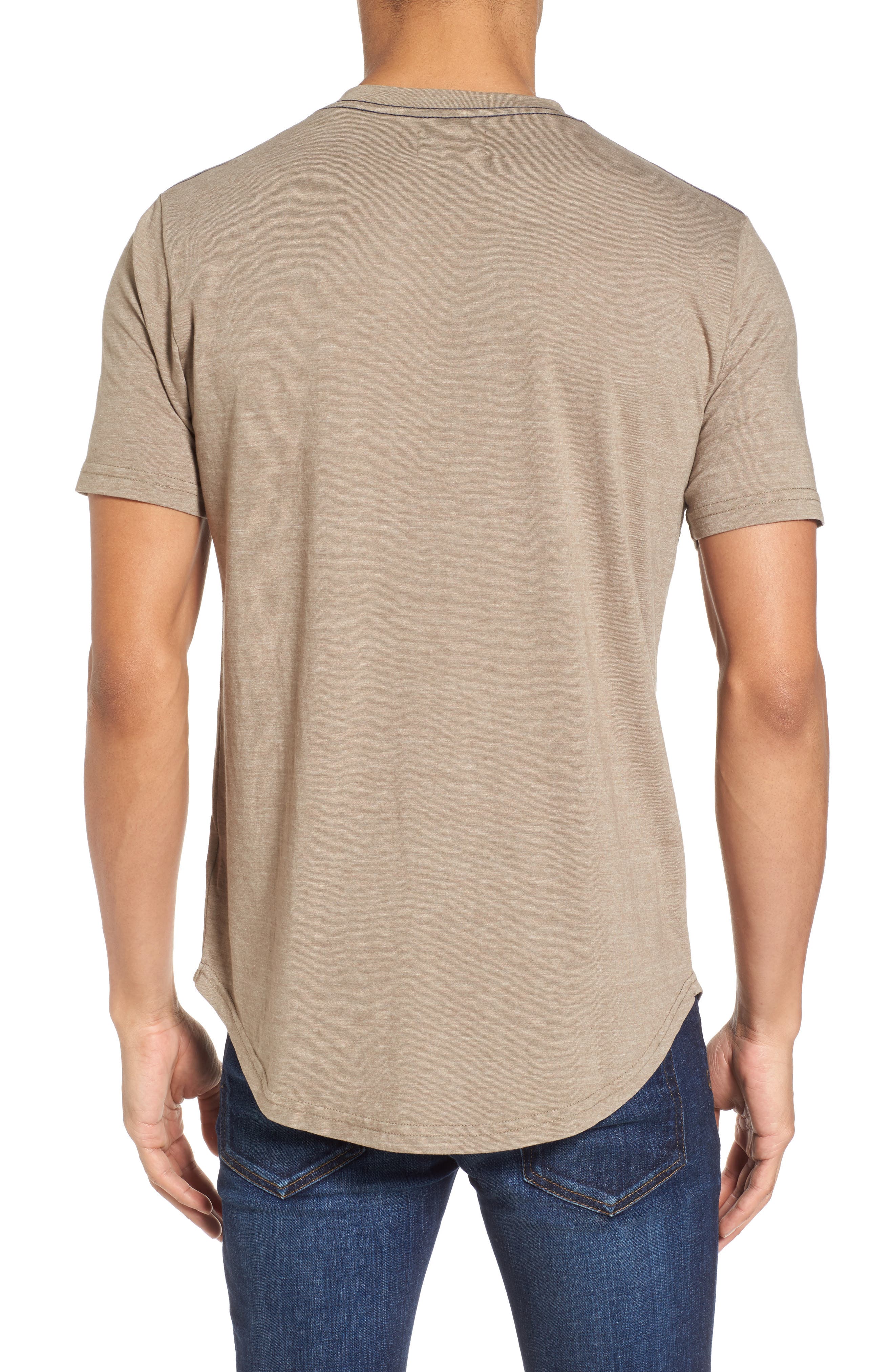 Goodlife Tri-Blend Scallop V-Neck T 