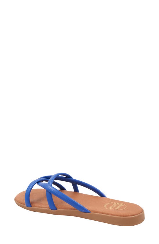 Shop Andre Assous Pheonix Featherweights™ Slide Sandal In French Blue
