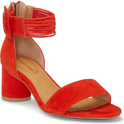 Cc Corso Como Louisah Ankle Strap Sandal- Red