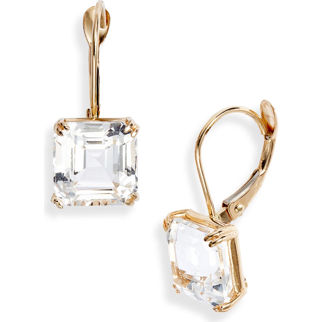Anzie Harper Drop Earrings In Yellow Gold