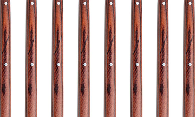 French Home 12-piece Assorted Chopsticks, Rests & Sauce Bowls In Pakkawood