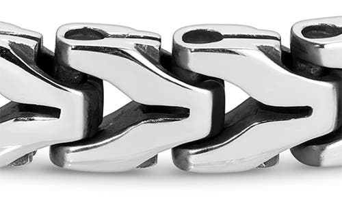 Eye Candy Los Angeles Adam Chain Bracelet In Silver