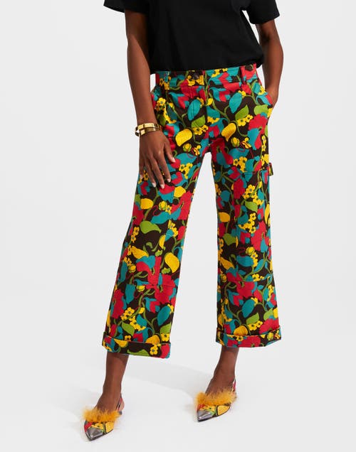 La Doublej Cargo Pants Vines Brown In Vines Brown