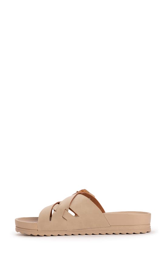 Muk Luks Grand Shayna Slide Sandal In Stone