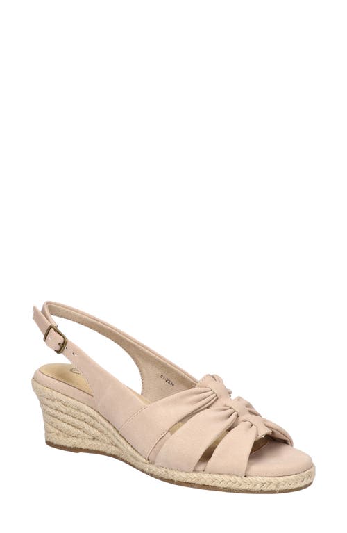 Bella Vita Cheerful Espadrille Wedge Sandal Natural at Nordstrom,