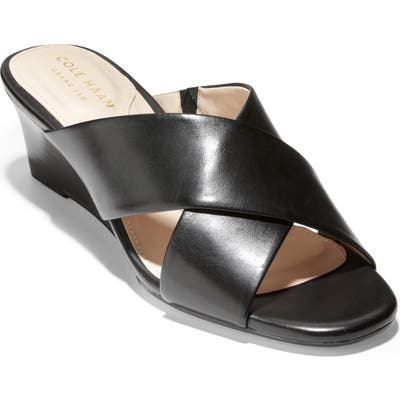 Cole Haan Adley Wedge Sandal, Black