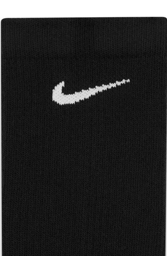 Shop Nike Everyday Max Cushion 3-pack Crew Socks In Black