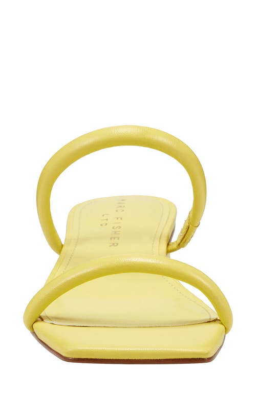 Marc Fisher Ltd Raelyn Sandal In Yellow