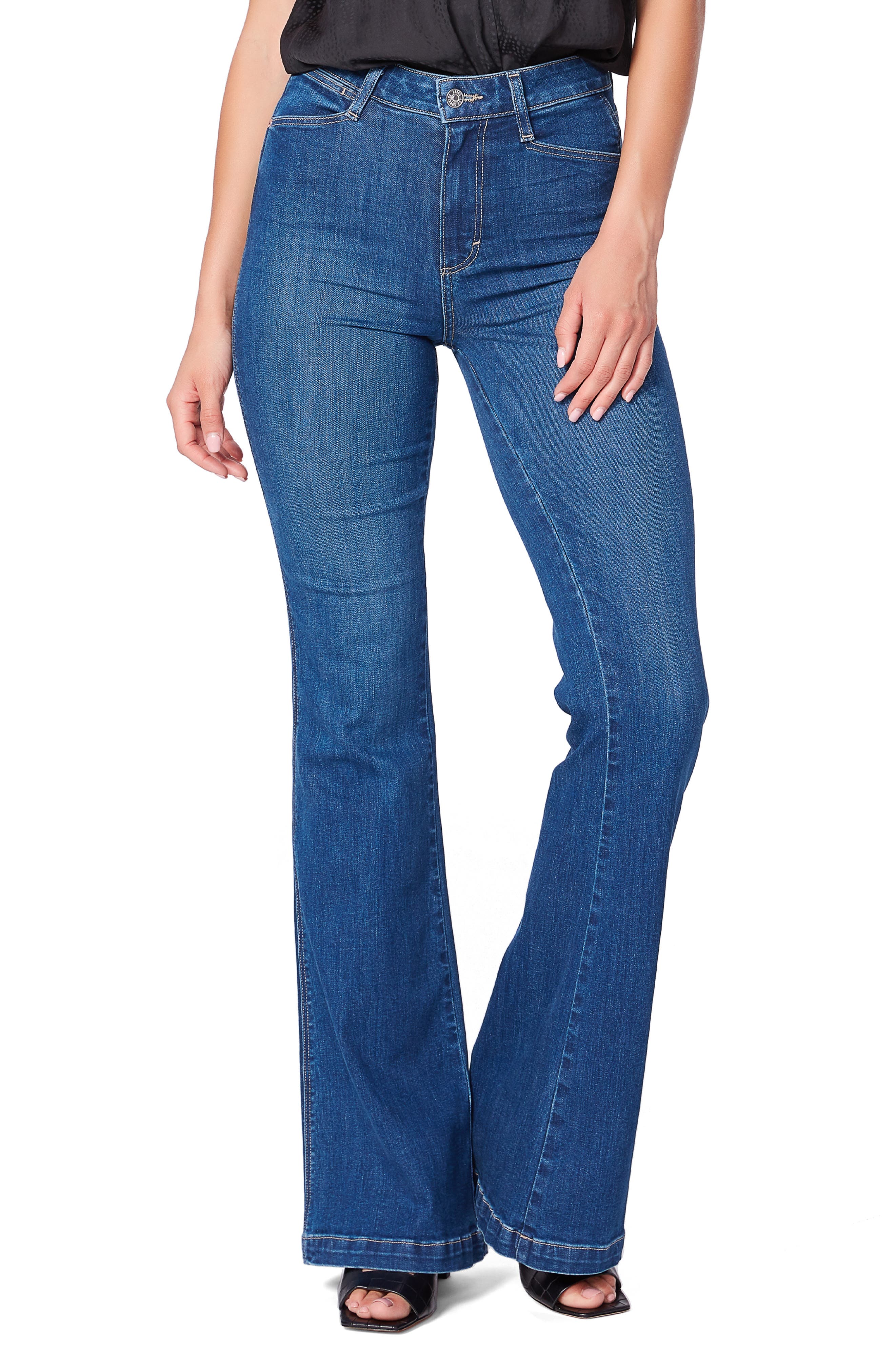 paige denim flare jeans