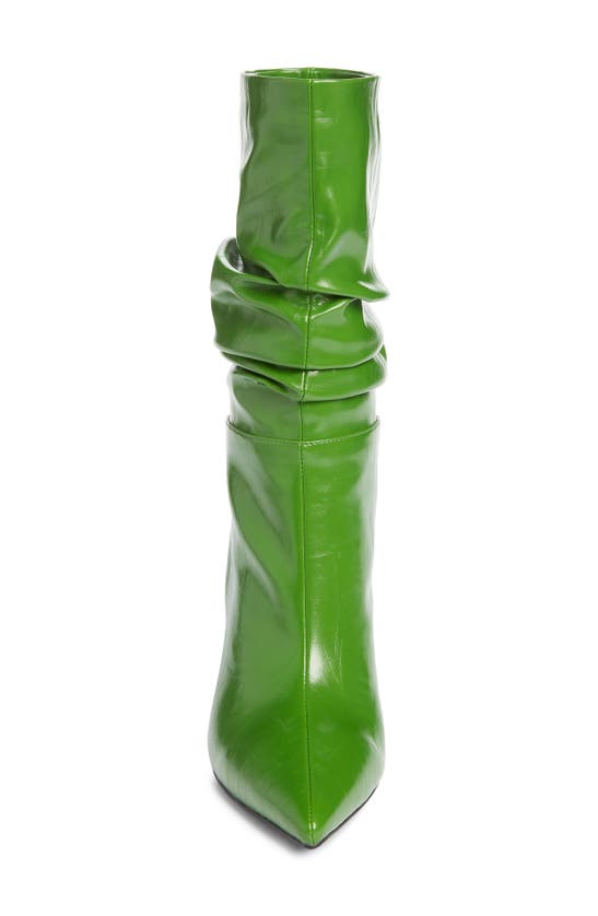 Jeffrey Campbell Guillo Pointed Toe Boot In Green