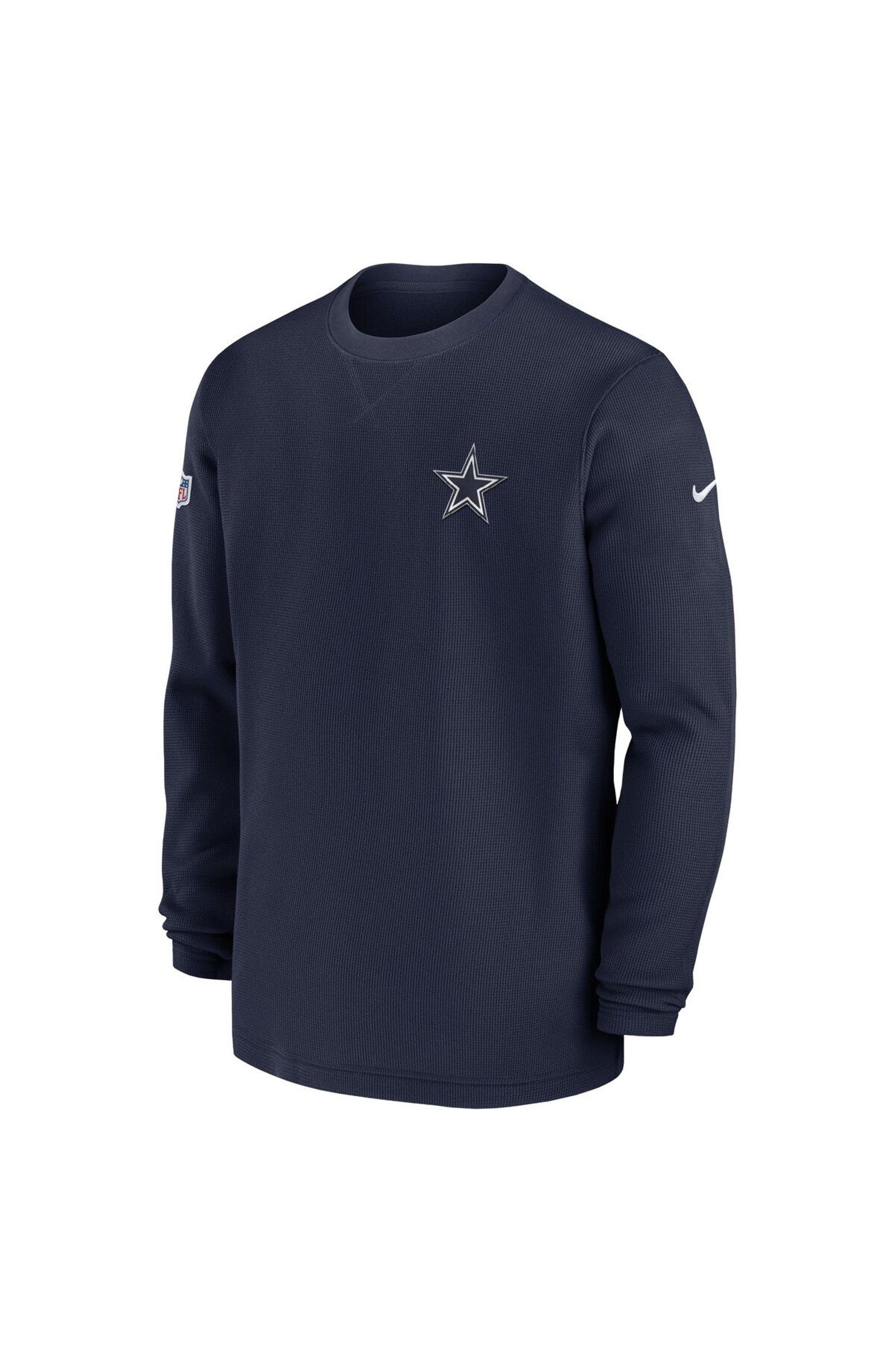 Nike Men's Nike Navy Dallas Cowboys 2023 Sideline Throwback Heavy ...
