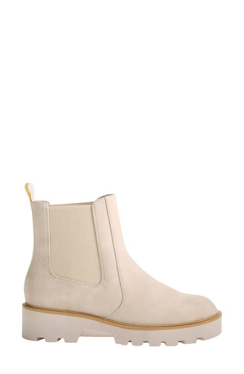 Shop Chinese Laundry Rev Platform Chelsea Boot In Cream