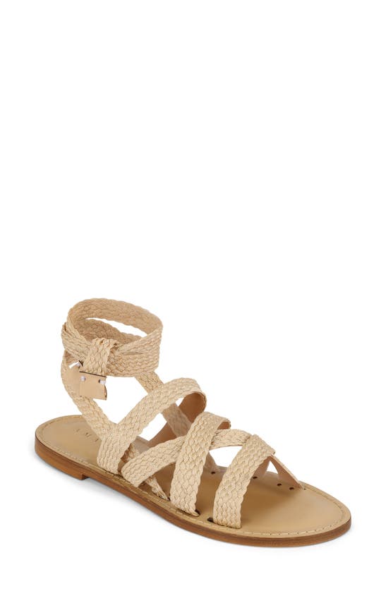 Amanu Style 28 The Agadir Strappy Sandal In Neutral
