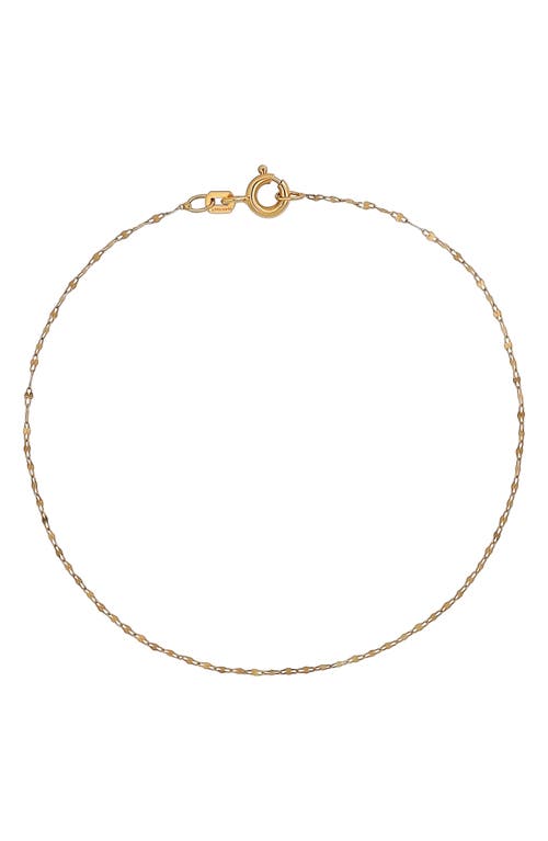 Bony Levy 14K Gold Chain Bracelet Yellow at Nordstrom