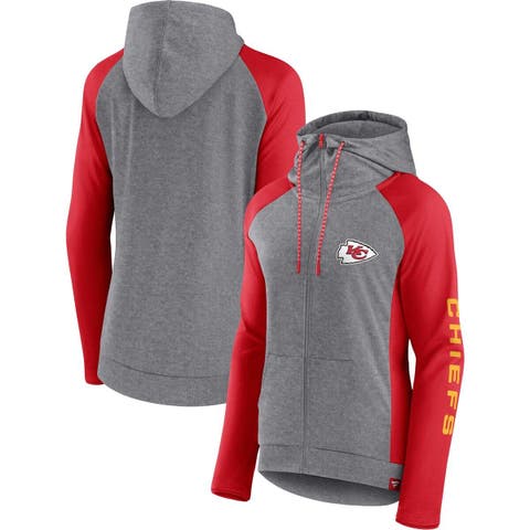 Kansas City Chiefs Nike Women's Fleece Raglan Hoodie Dress - Heather  Charcoal