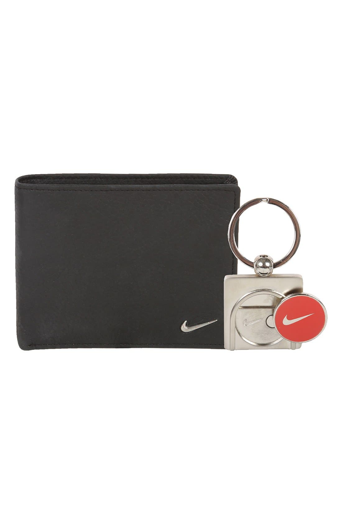 Nike Leather Wallet \u0026 Ball Marker Keychain | Nordstrom
