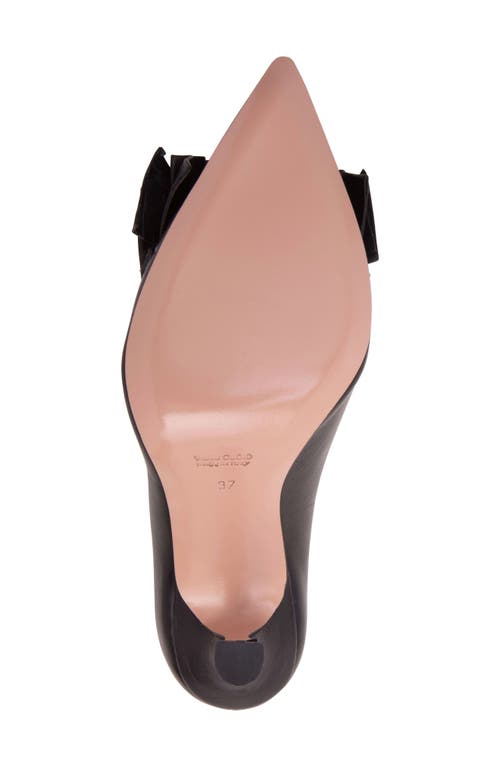 Shop Beautiisoles Olga Pointed Toe Pump In Black